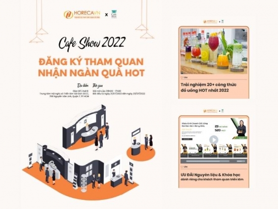 Đăng Ký Sự Kiện Vietnam International Café Show 2022