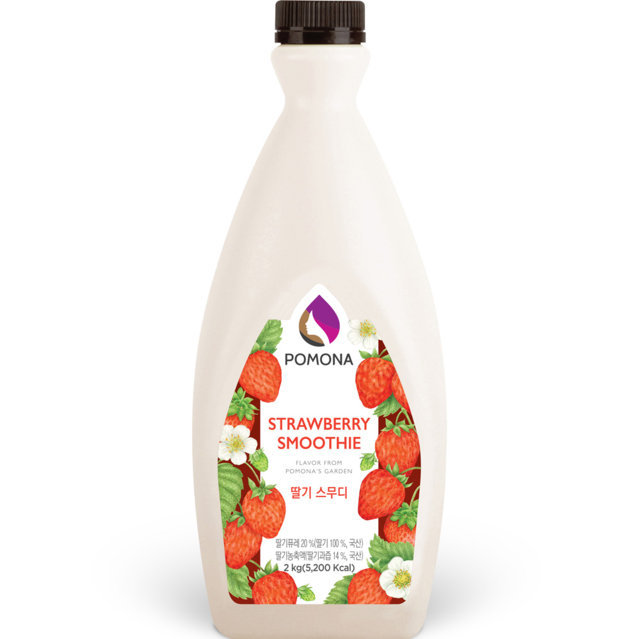 Mứt Sệt Pomona Dâu Tây 2kg - Pomona Strawberry Smoothie