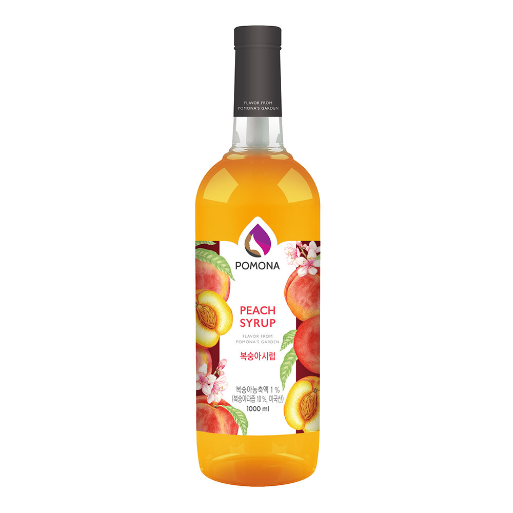 Siro Pomona Đào 1000ml - Pomona Peach Syrup