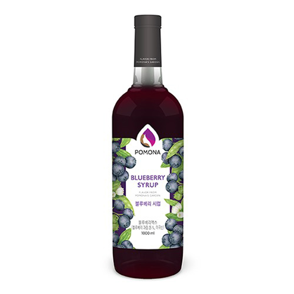 Siro Pomona Việt Quất 1000ml - Pomona Blueberry Syrup