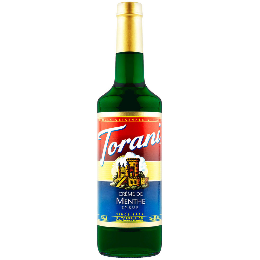 Siro Torani Bạc Hà Xanh 750ml - Torani Cream De Menthe Syrup
