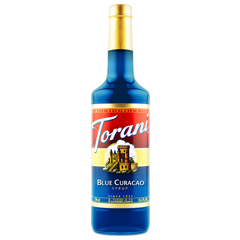 Siro Torani Vỏ Cam 750ml -  Torani Blue Curacao Syrup