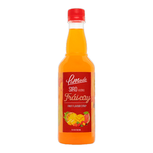 Siro Lamode Hương Trái Cây 500ml - Lamode Fruit Flavor Syrup 500ml