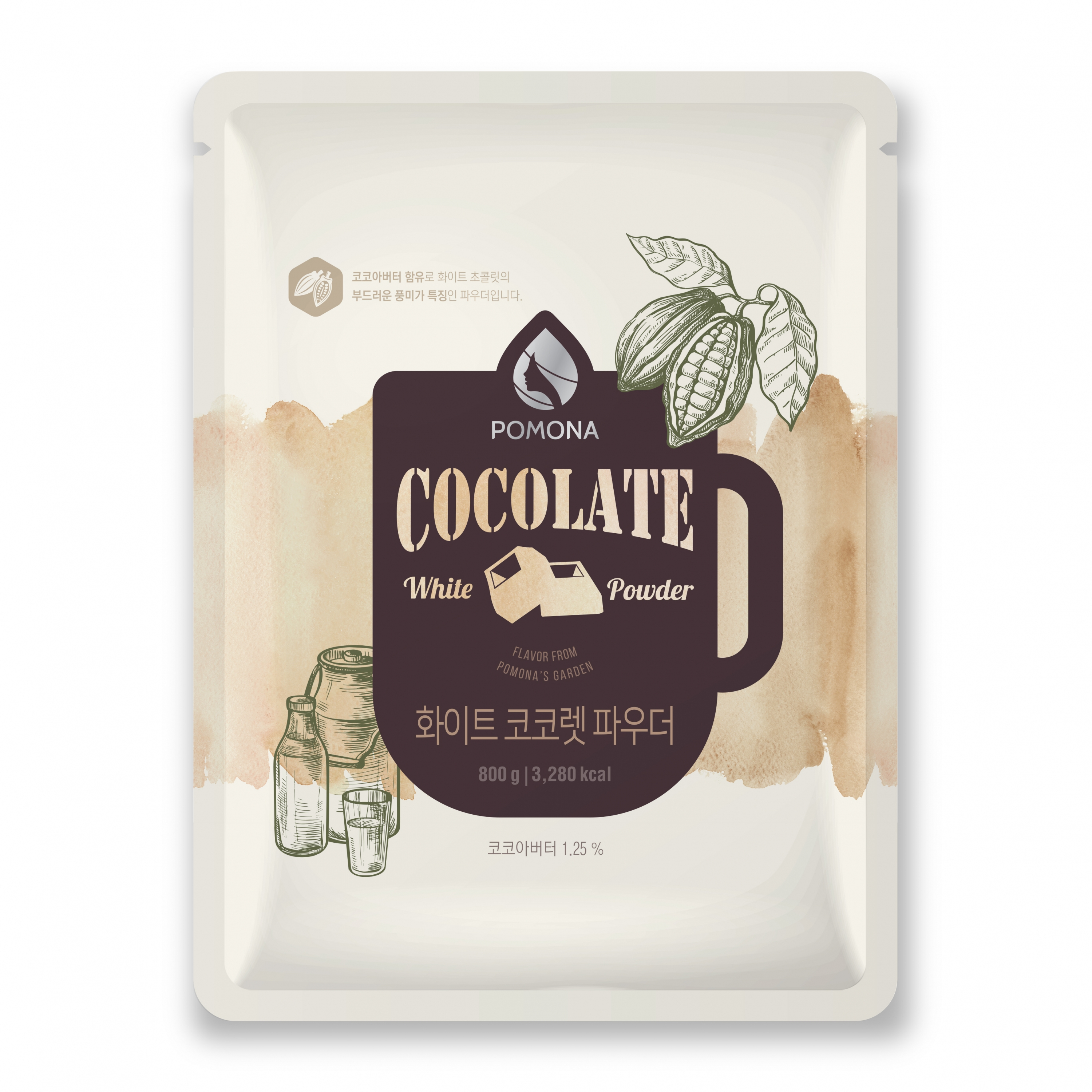 White Chocolate Powder 800g - Bột Socola Trắng (Hàng Order)