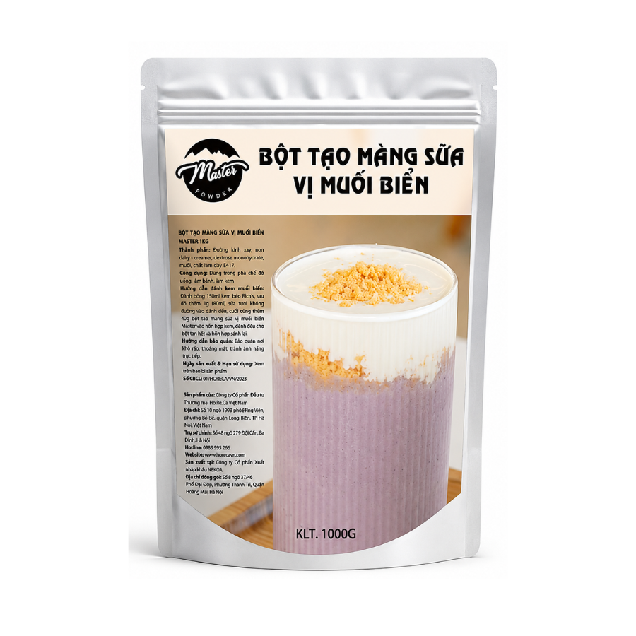 Bột Muối Biển Vị Phô Mai Master