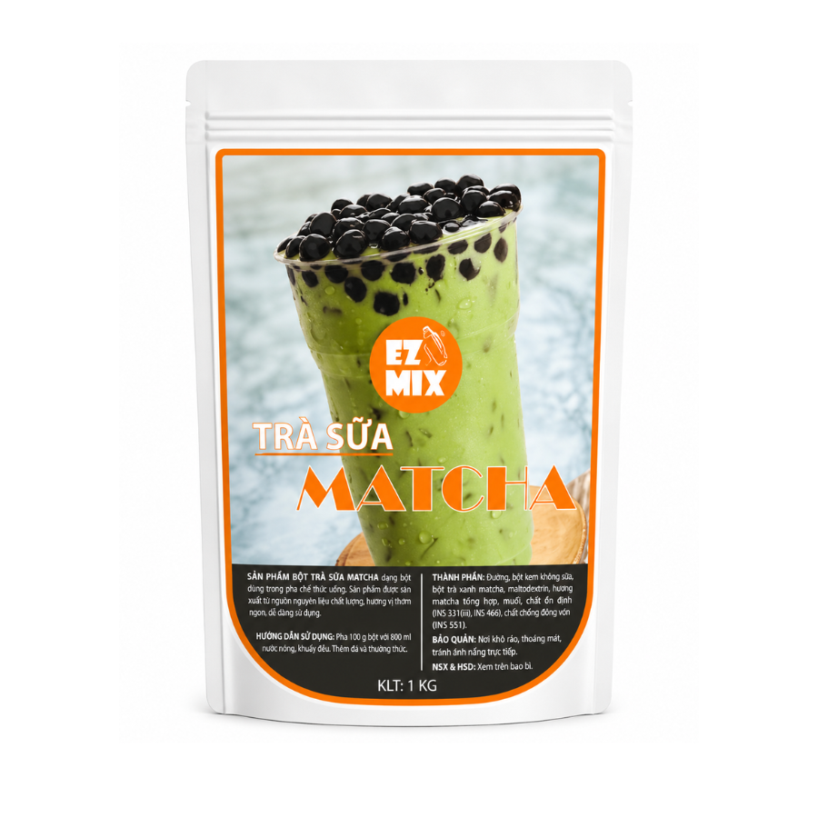 Bột Sữa EZMIX Vị Matcha 1000g