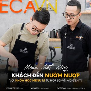 Khóa Học Pha Chế Cấp Tốc Menu 1:1