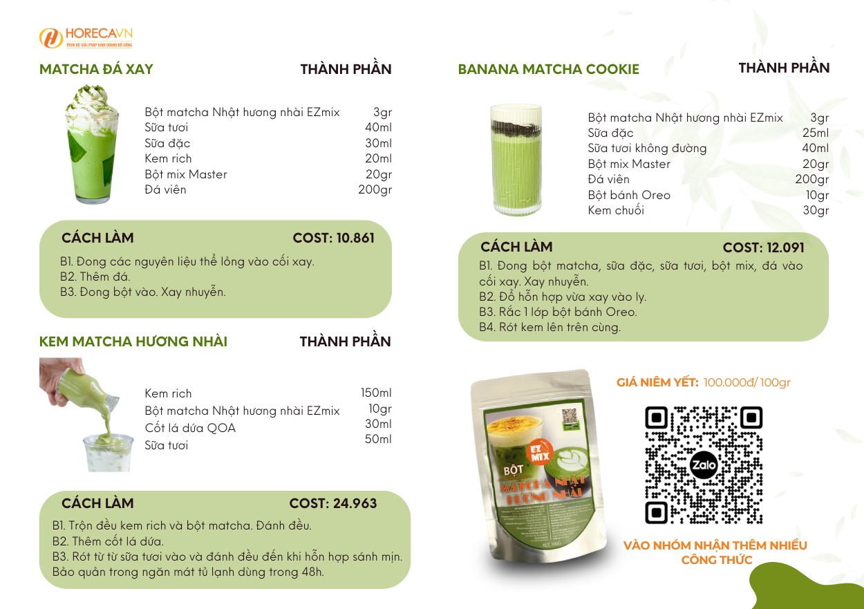 Bí Quyết Chọn Bột Matcha Nhật Bản & Matcha Đài Loan Hương Vị Hấp Dẫn, Màu Sắc Đẹp Mắt