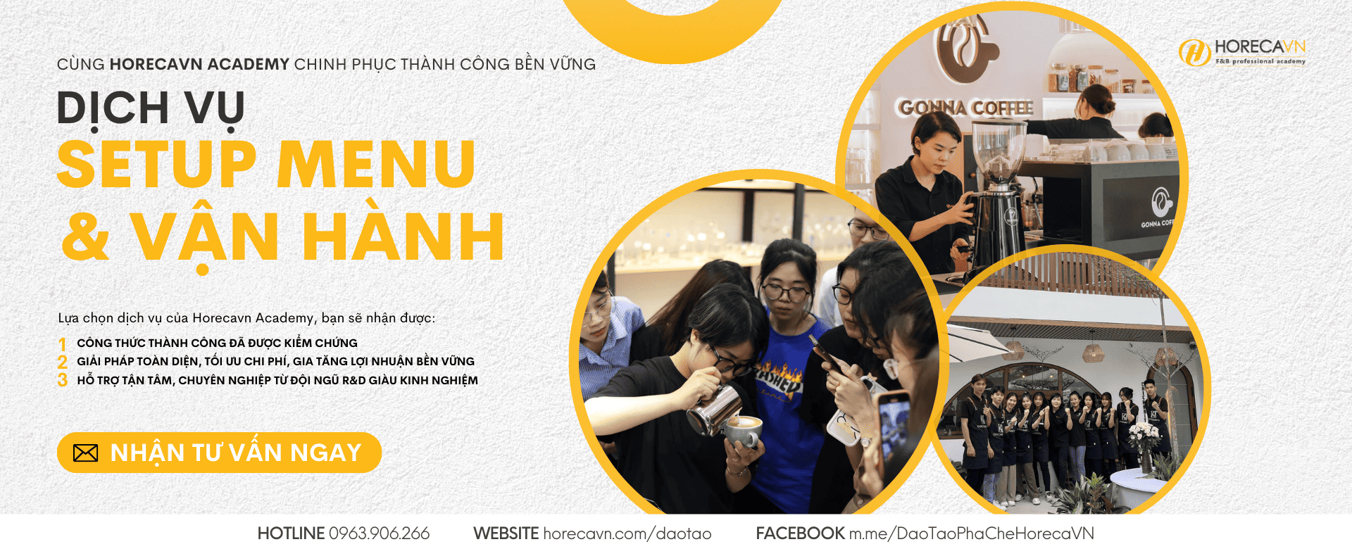 Dịch vụ setup quán cà phê, trà sữa