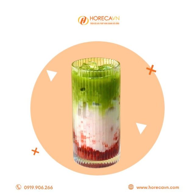 Matcha Latte Dâu - Horecavn