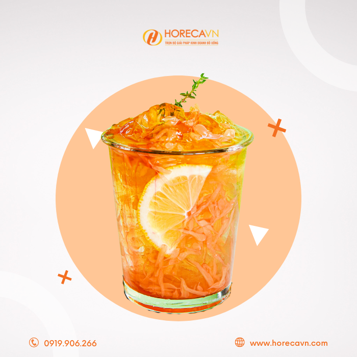 Trà Bưởi Hồng Chanh Vàng
