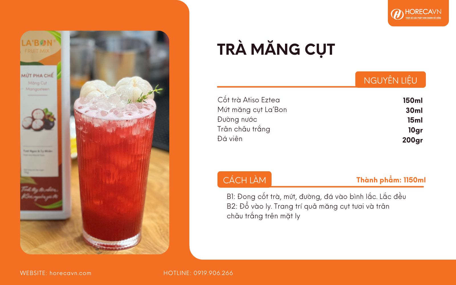 Trà măng cụt