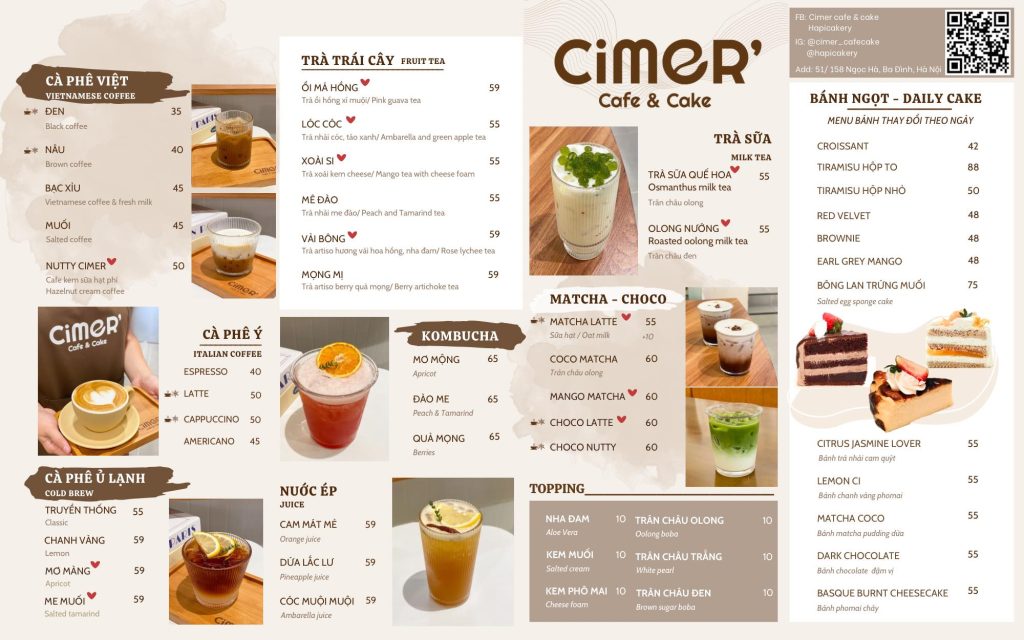 CIMER Cafe & Cake: Bí Quyết 'Setup Quán Cà Phê' Từ Horecavn