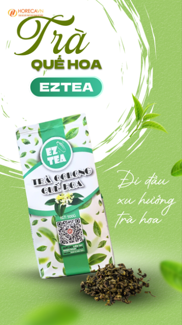 Trà olong quế hoa Eztea