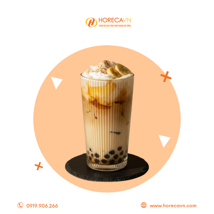 Olong sữa kem chuối