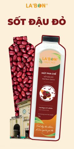 Mứt Pha Chế Sốt Đậu Đỏ LA’BON