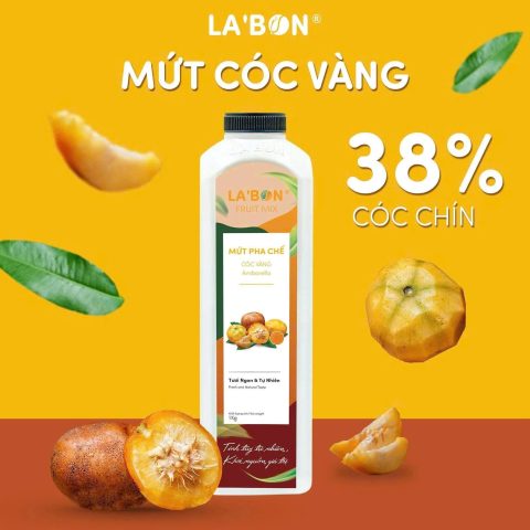 Mứt Pha Chế Cóc Vàng LA’BON 1kg