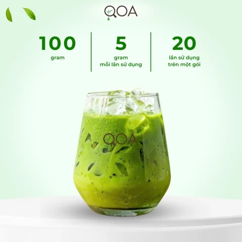Bột Trà Xanh Matcha Đài QOA