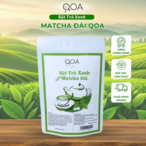 Bột Trà Xanh Matcha Đài QOA