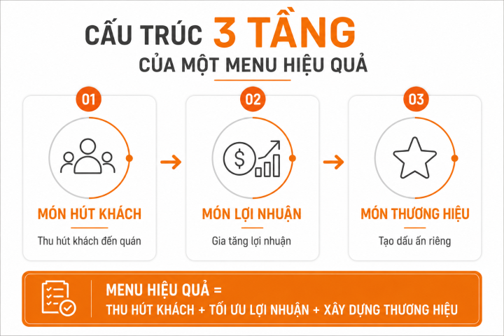 Xây dựng menu