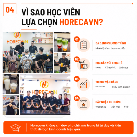 Vì Sao Học Viên Lựa Chọn Horecavn