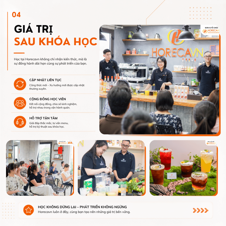 Giá trị sau khóa học