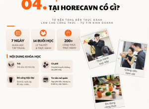 Khóa học Pha Chế Bài Bản tại Horecavn