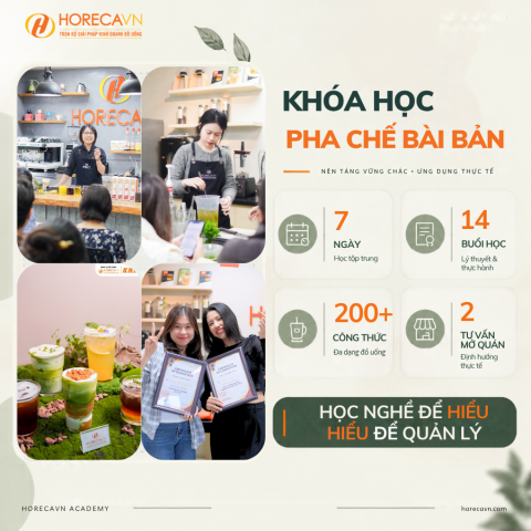Khóa Học Pha Chế Bài Bản