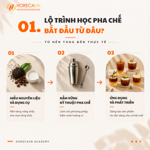 LỘ TRÌNH HỌC PHA CHẾ: BẮT ĐẦU TỪ ĐÂU?