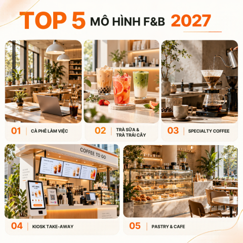 Top 5 mô hình F&B 2027